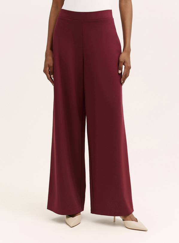 FINERY Kenzie Trouser - Burgundy 8